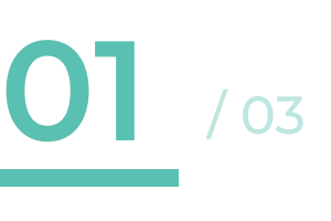 指示編號用的藝術字型圖示，代表是第1個理由